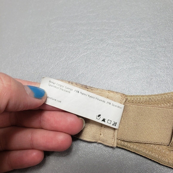 3/$15 Maidenform tan Strapless bra women's size 34C - Picture 7 of 7